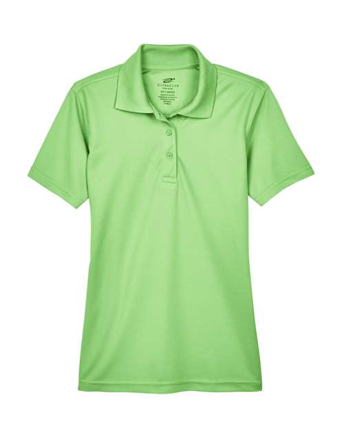 UltraClub Women's Cool & Dry Mesh Piqué Polo