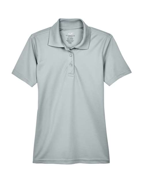 UltraClub Women's Cool & Dry Mesh Piqué Polo