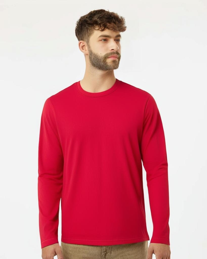 Next Level® Cotton Long Sleeve Crewneck T-Shirt
