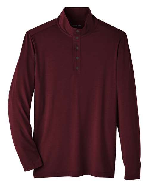 North End Men's JAQ Stretch Performance Snap-Neck Pullover