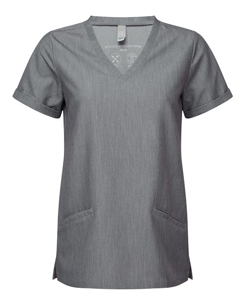 Onna Women's Invincible V-Neck Stretch Scrub Top