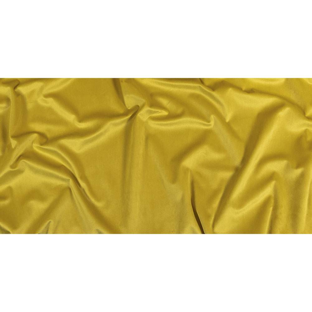 Golden Creamy Polyester Velvet