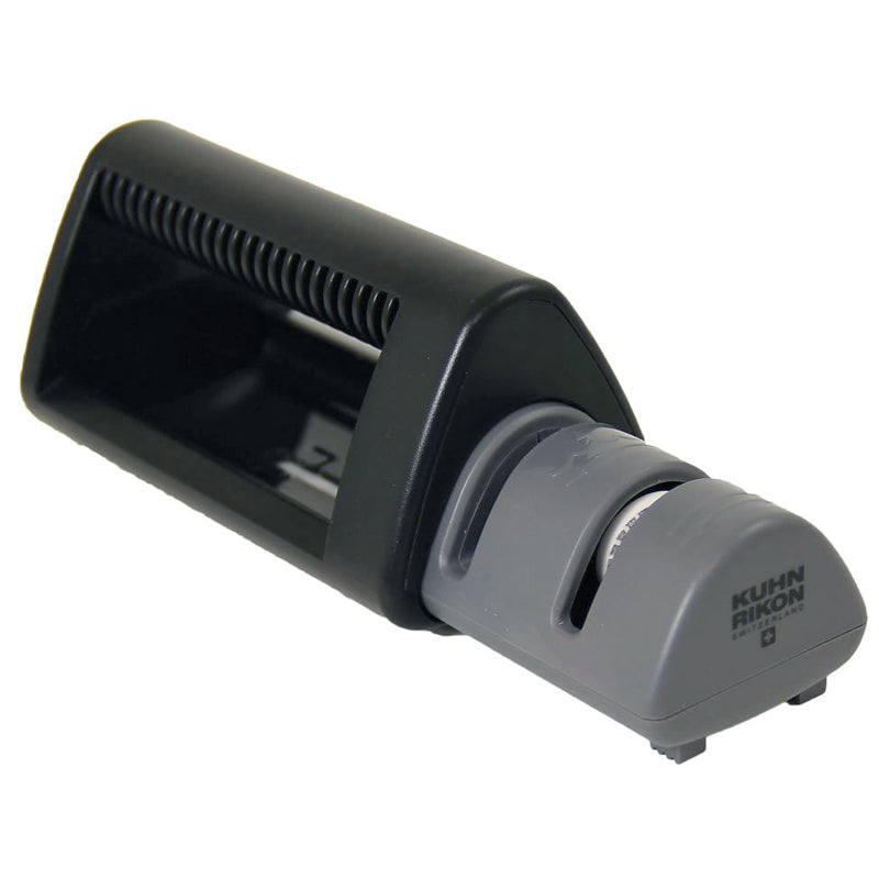 Kuhn Rikon Dual Knife Sharpener, Black