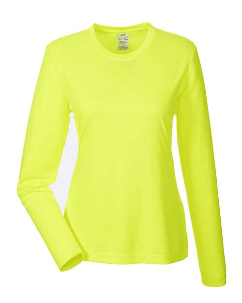 UltraClub Women's Cool & Dry Performance Long Sleeve Top