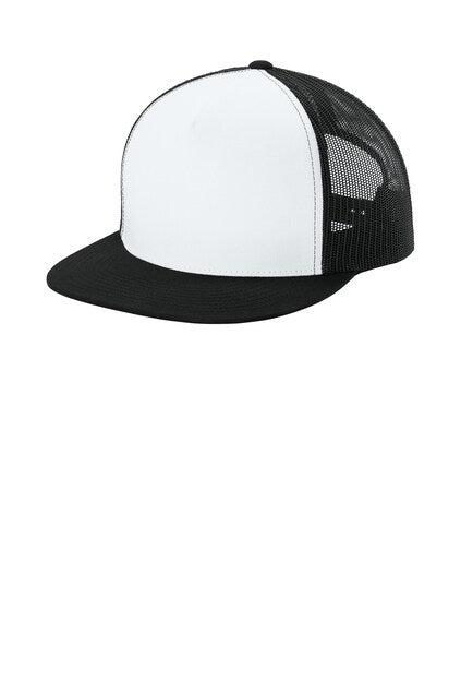Sport-Tek® YP Classics 5-Panel Classic Trucker Mesh Back Cap