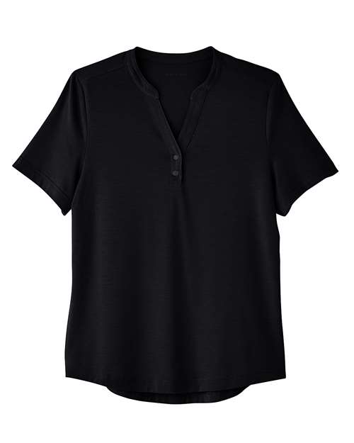 Women's JAQ Snap-Up Stretch Performance Polo