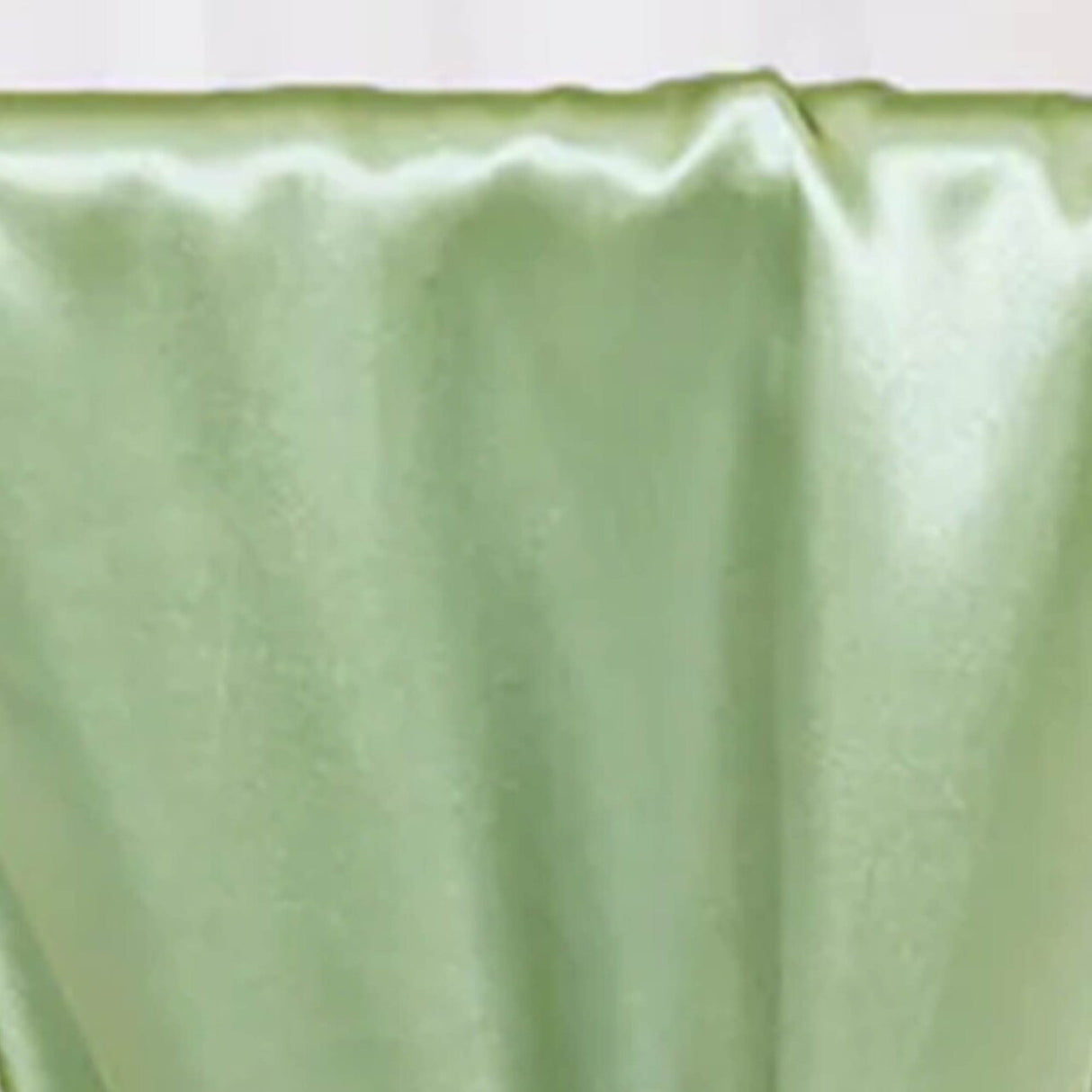 10 Pieces Sage Green Satin Chair Sashes for Rustic Wedding and Party Decor 8x108 inches