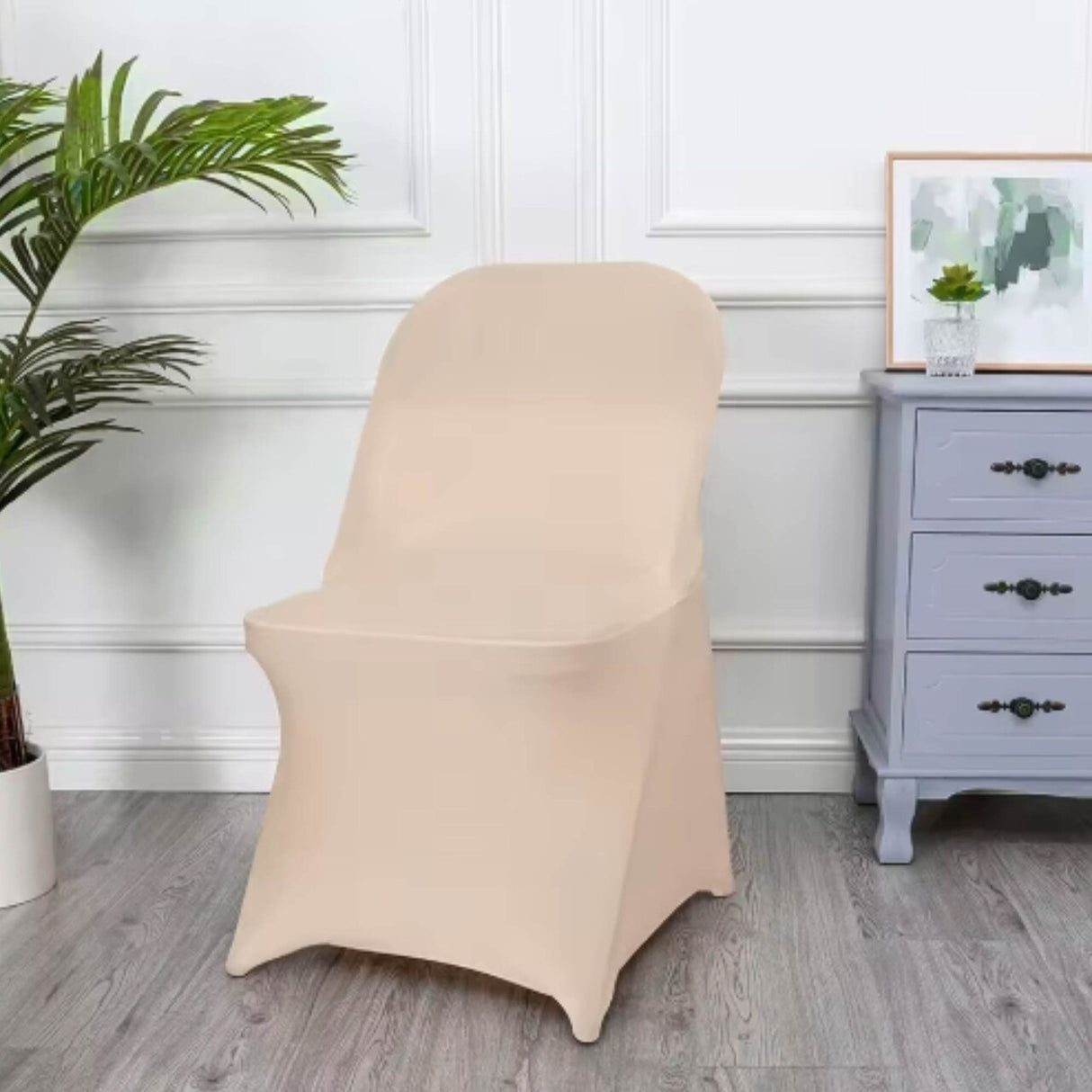 Emerald Green Stretch Chair Cover for Folding Event Seating