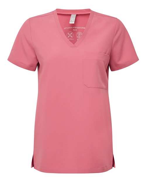 Onna Women's Limitless V-Neck Stretch Scrub Top