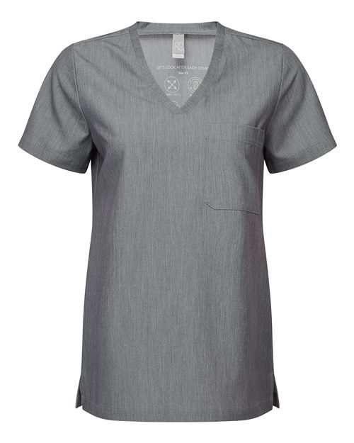 Onna Women's Limitless V-Neck Stretch Scrub Top