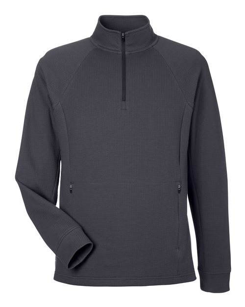 North End Men's Rhythm Waffle Quarter-Zip Pullover