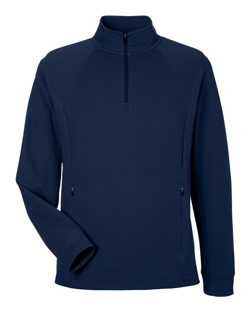 North End Men's Rhythm Waffle Quarter-Zip Pullover