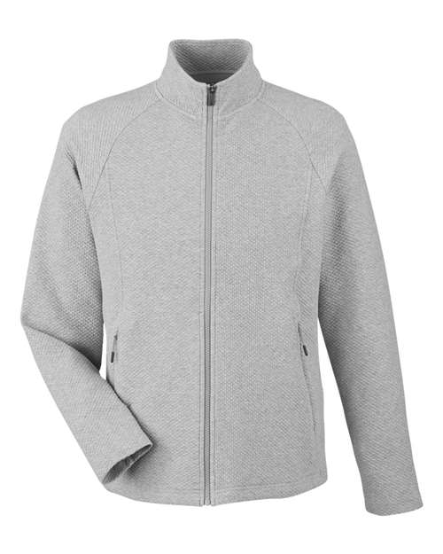 North End Men's Spirit Textured Full-Zip