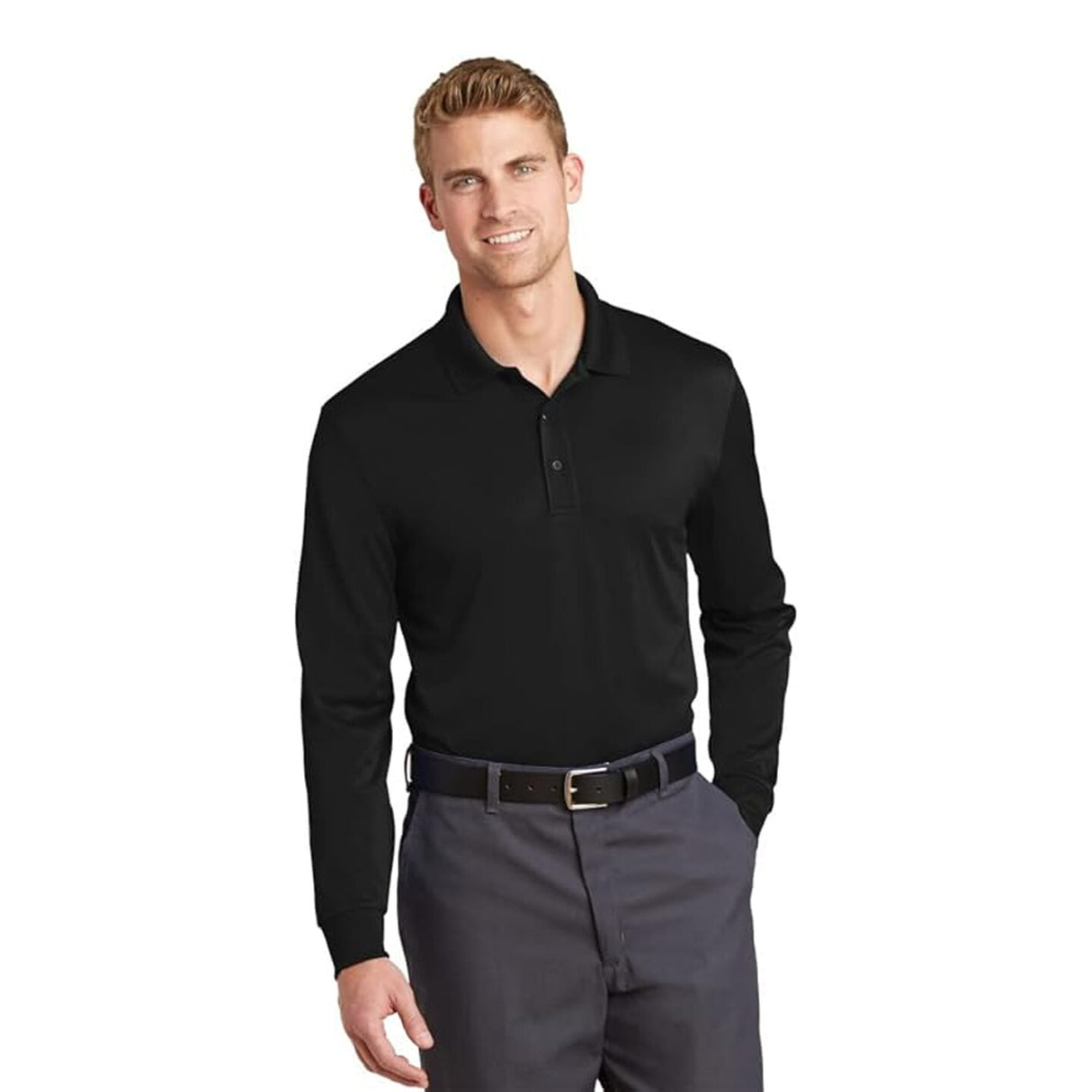 Nike® Dri-FIT Micro Pique 2.0 Long Sleeve Polo