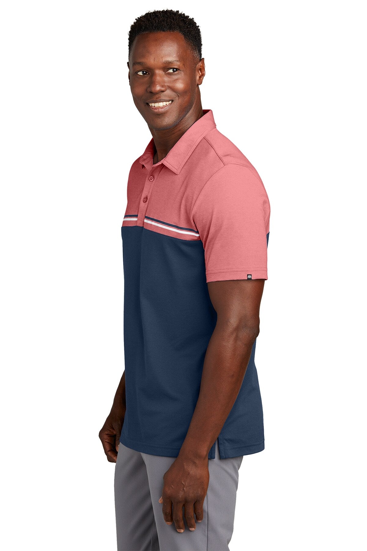 TravisMathew® Sunset Blocked Polo