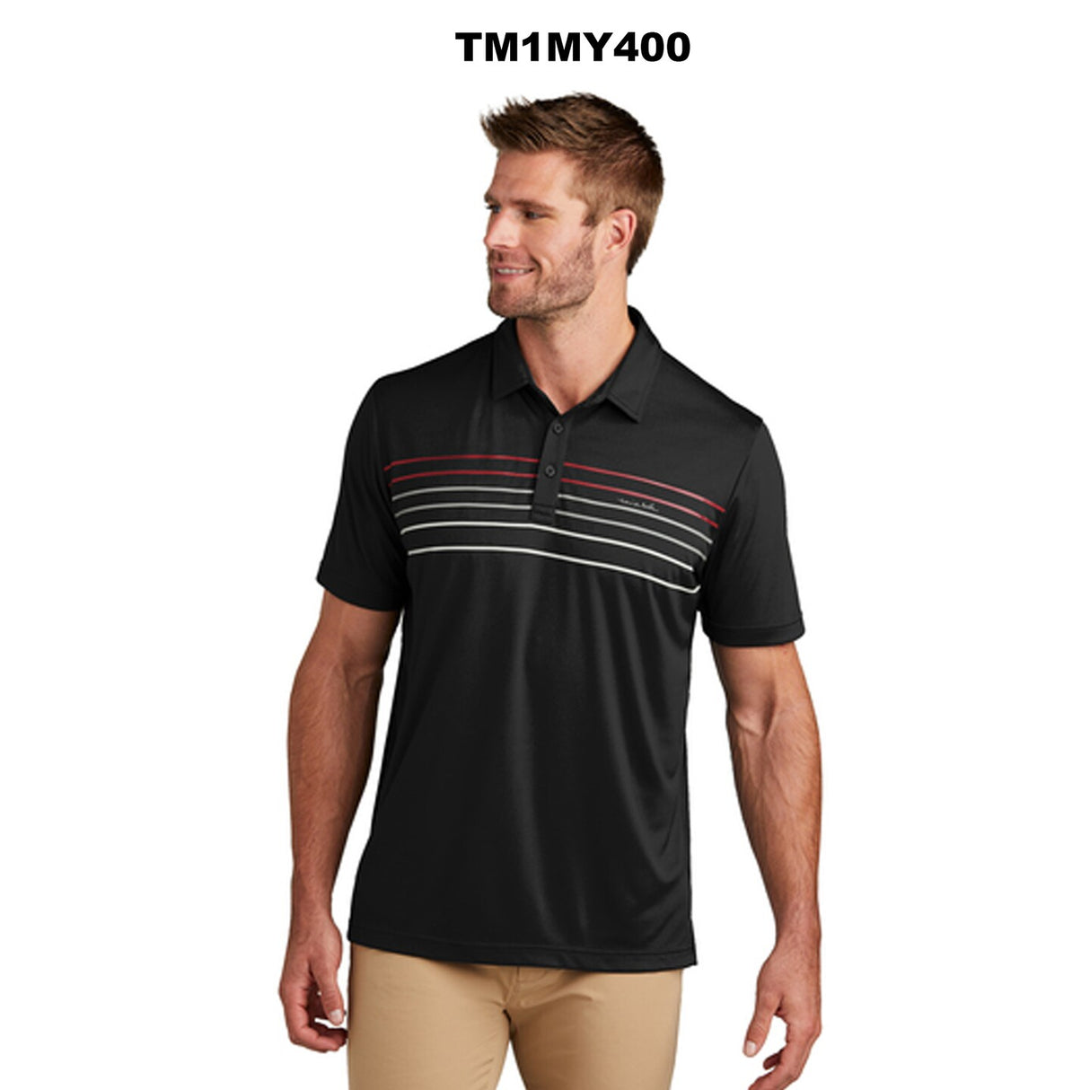 TravisMathew® Coto Performance Chest Stripe Polo