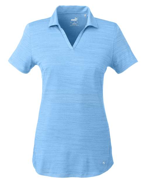 Puma Golf Women's Cloudspun Free V-Neck Polo