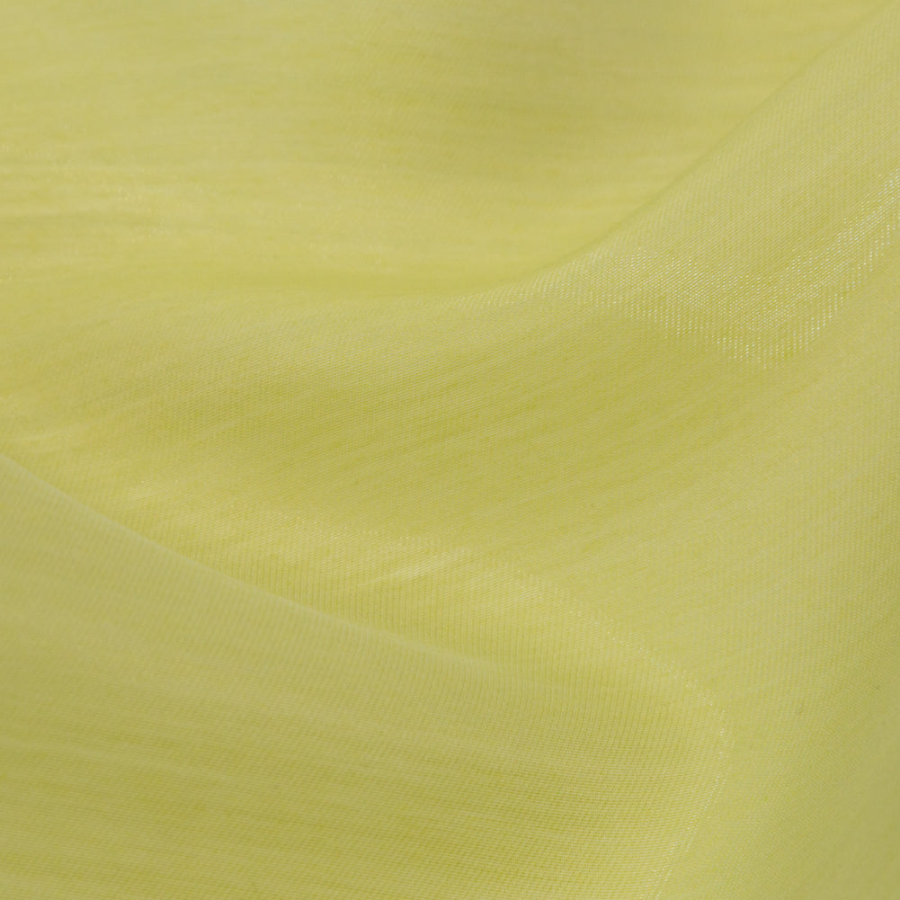 Luminous Citron Semi-Sheer Bridal Mikado