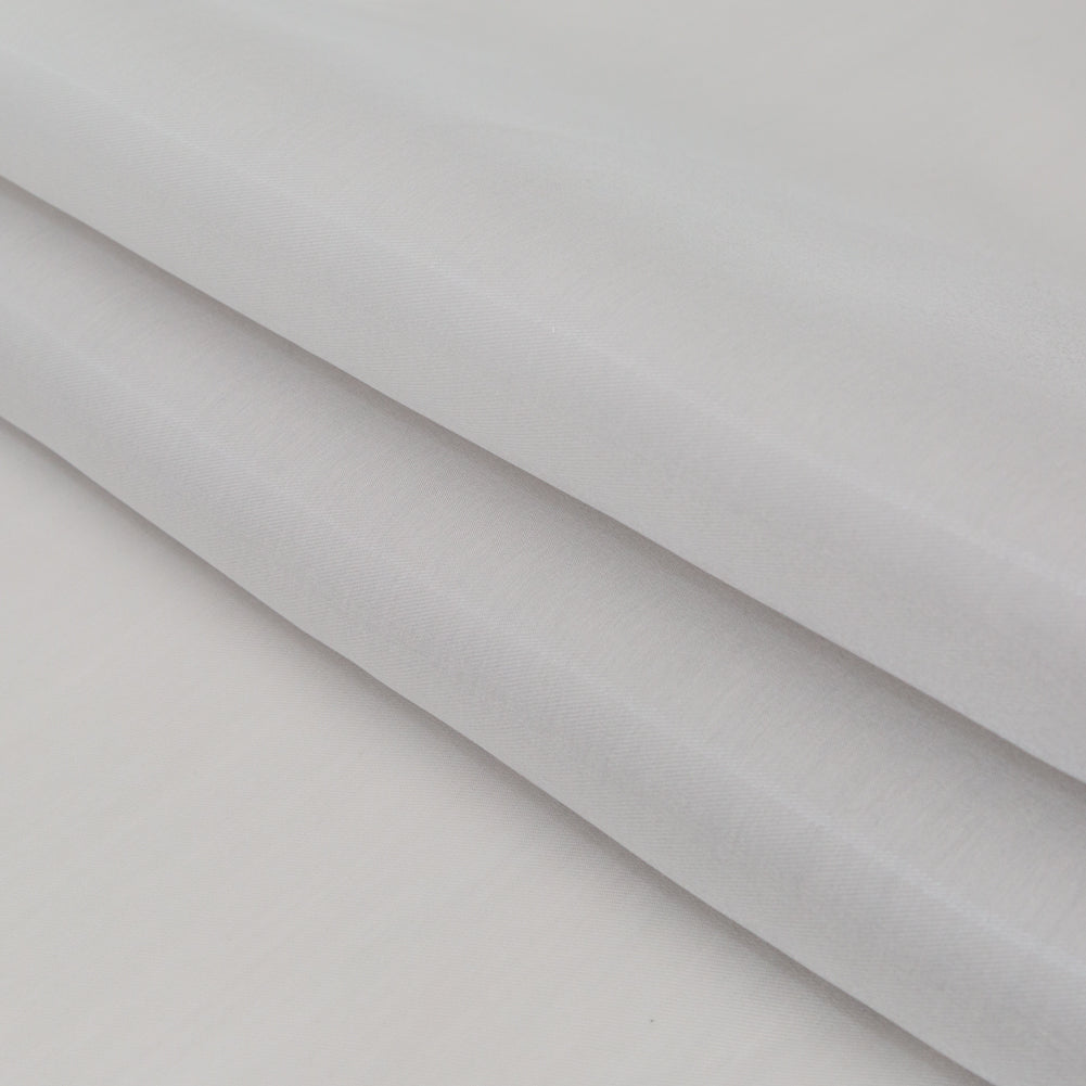 Luminous Platinum Semi-Sheer Bridal Mikado