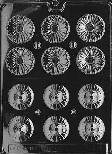 Daisy Lolly Chocolate Mold