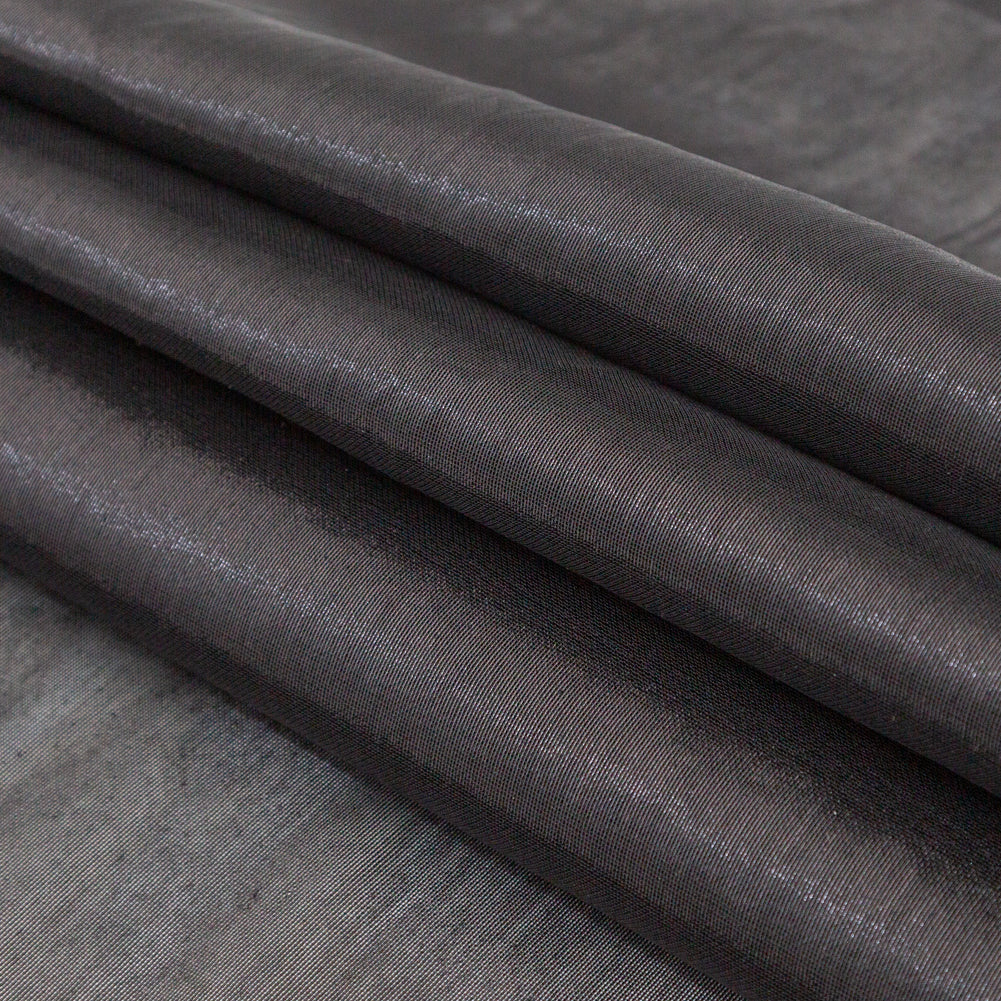 Metallic Woven Lame - Black - Betania Collection