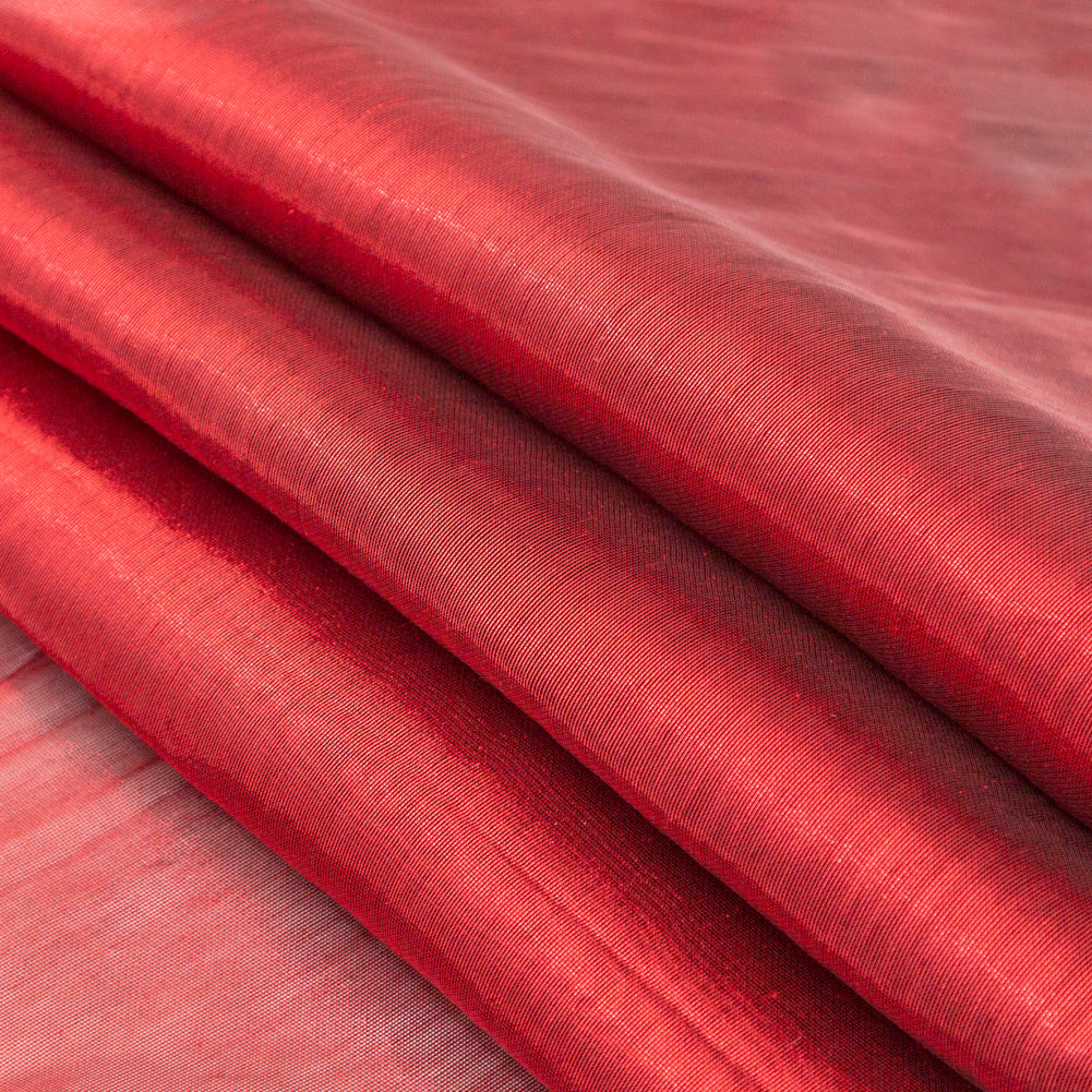Metallic Woven Lame - Red - Betania Collection