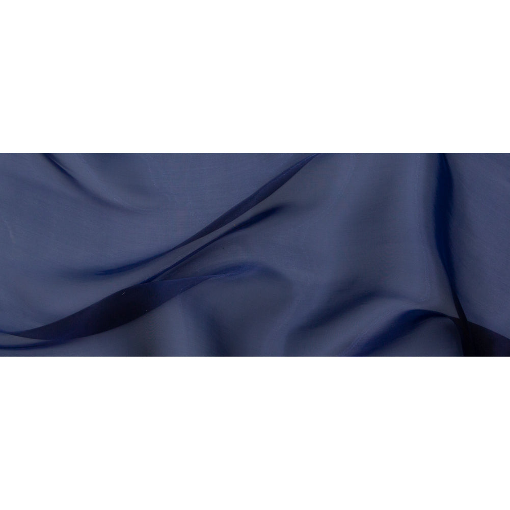 Iridescent Organza - Stark Royal Blue
