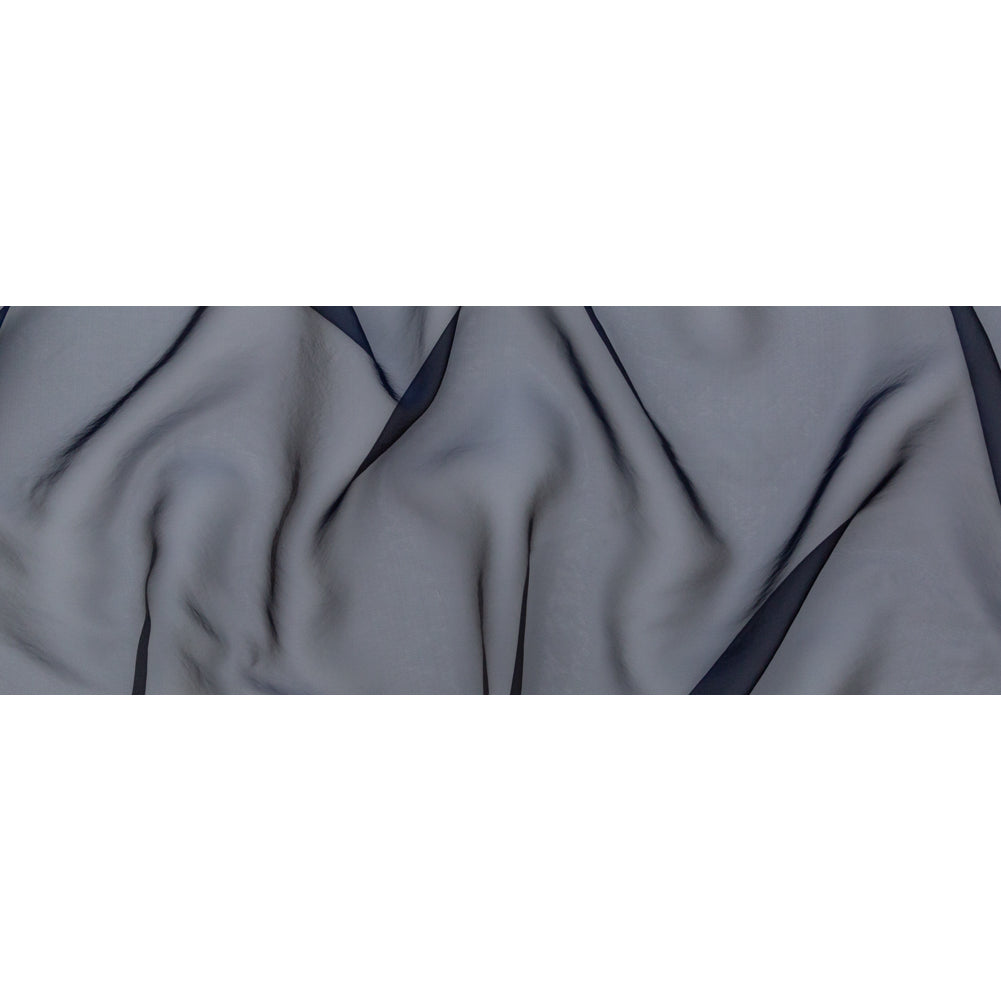 Shimmering Organza - Royal Blue and Black Iridescent - Julliette Collection