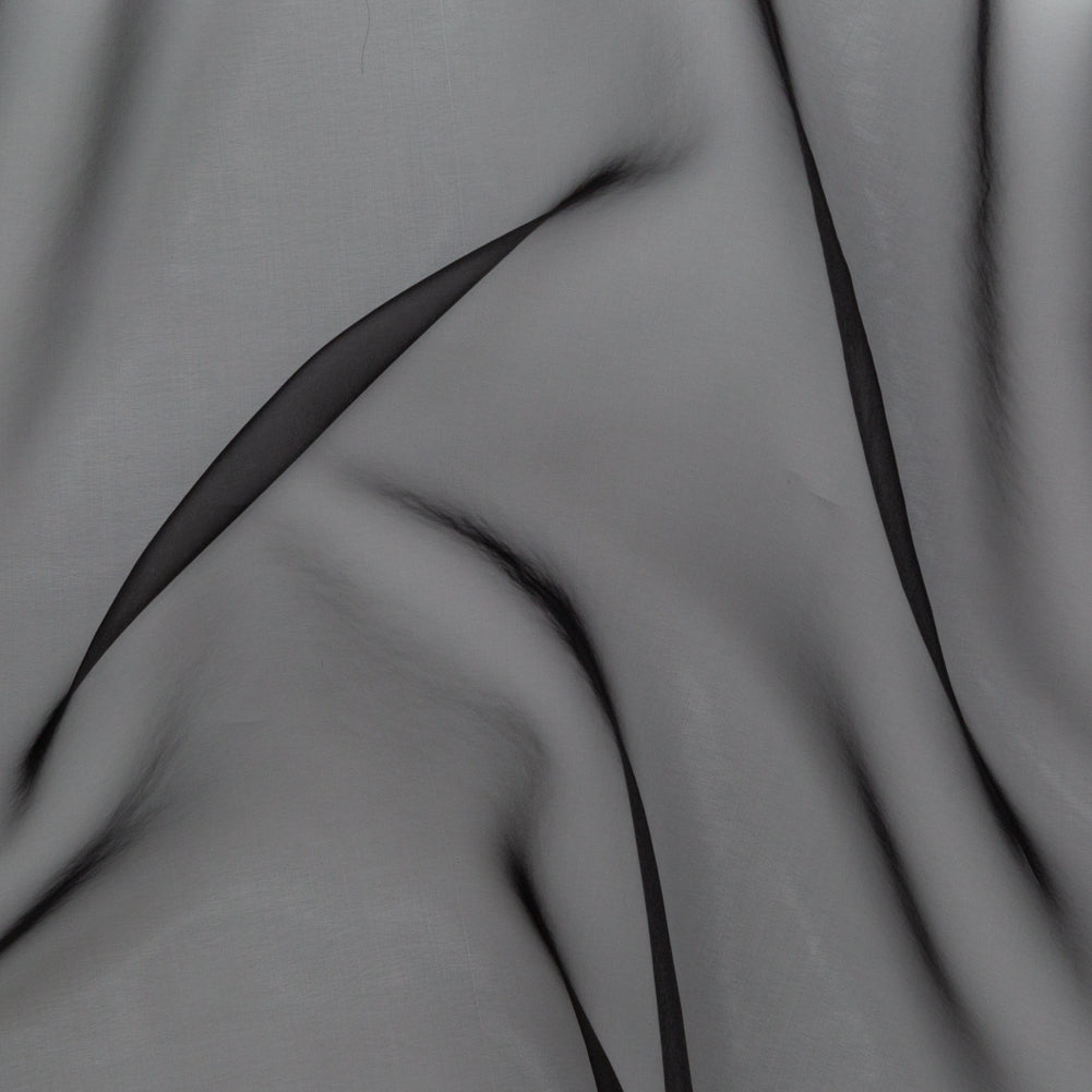 Shimmering Organza - Black - Julliette Collection
