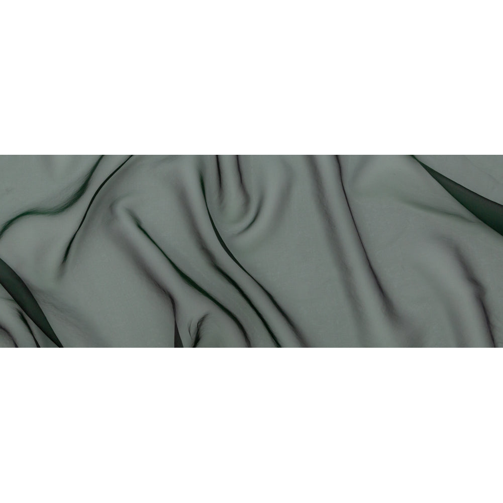 Shimmering Organza - Emerald and Black Iridescent - Julliette Collection
