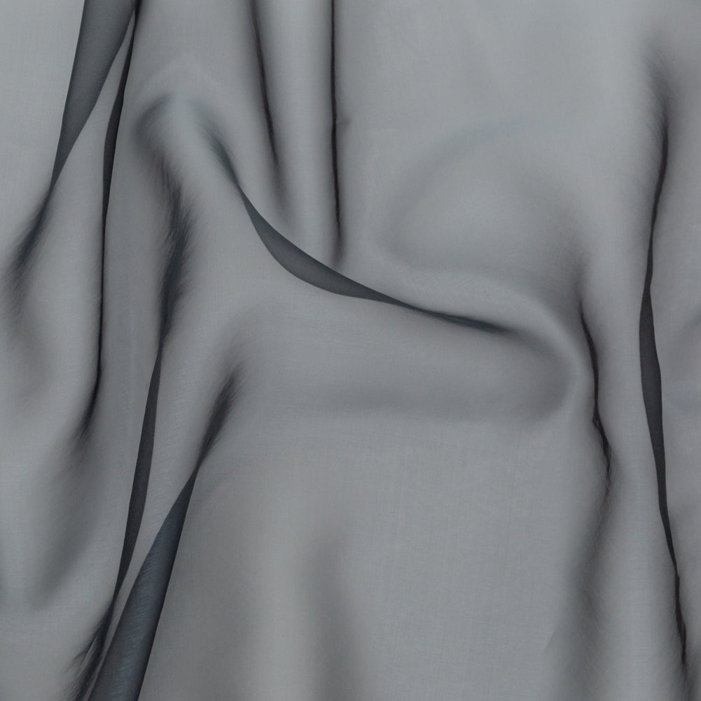 Shimmering Organza - Aqua and Gray Iridescent - Julliette Collection