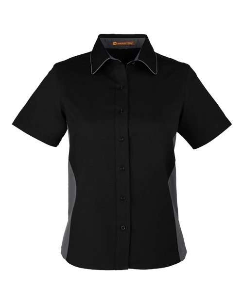 Harriton Women's Flash IL Colorblock Shirt