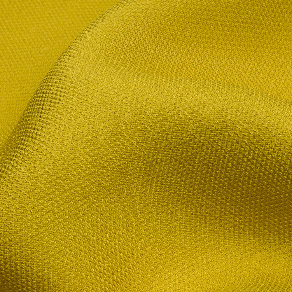 Novelty Polyester Pique - Gamboge Yellow - Kestrel Collection