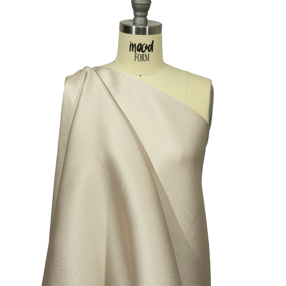 Novelty Polyester Pique - Oatmeal - Kestrel Collection
