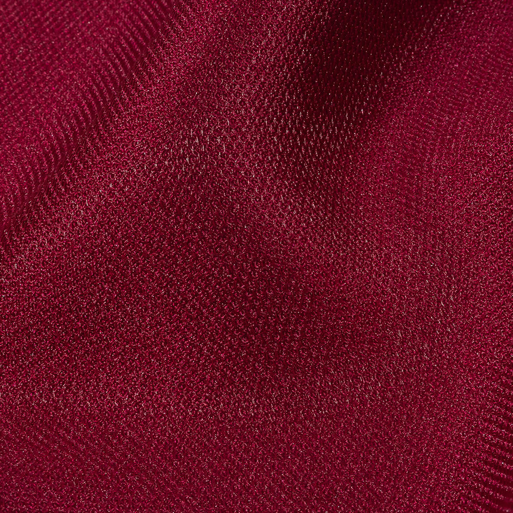 Novelty Polyester Pique - Cranberry Red - Kestrel Collection