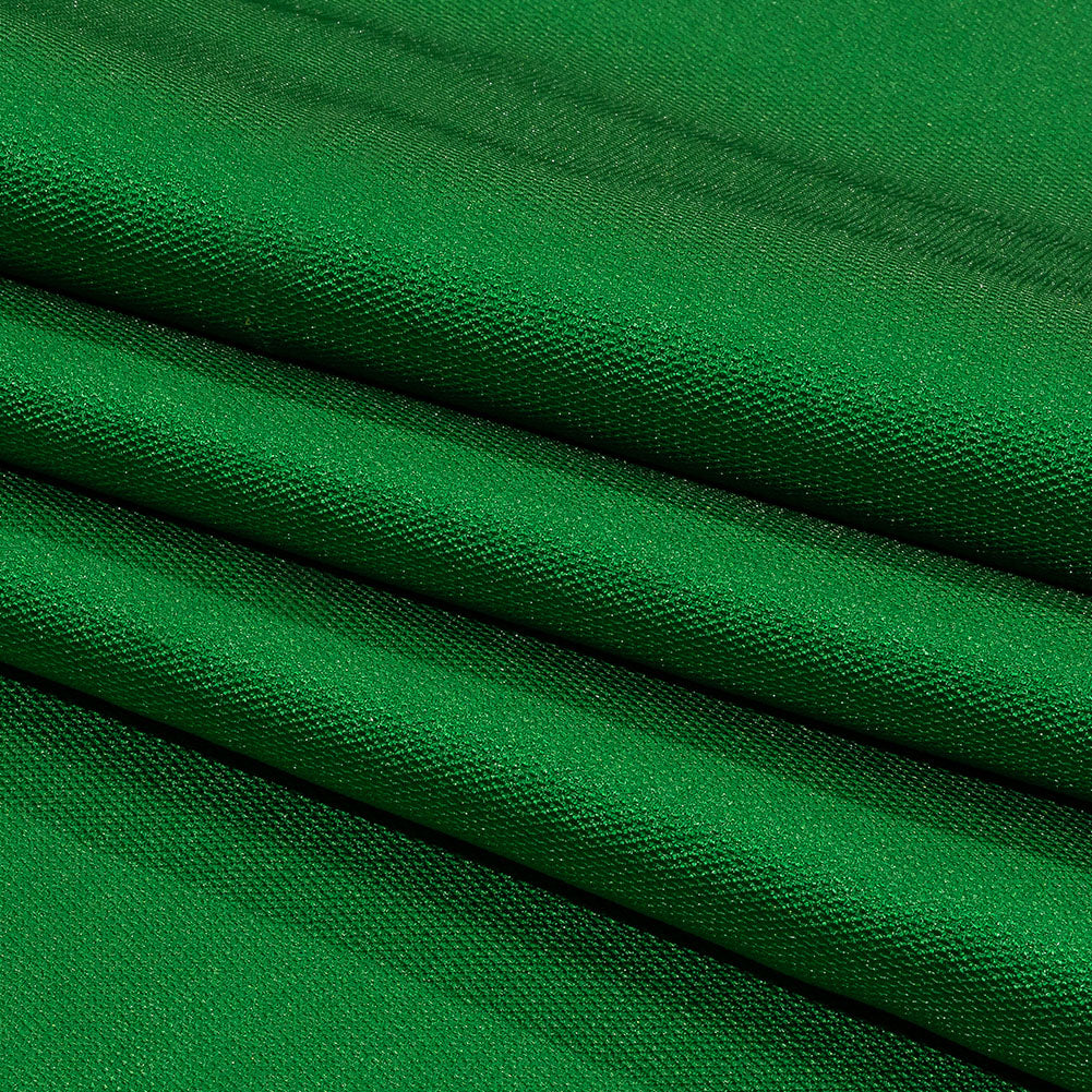 Novelty Polyester Pique - Emerald Green - Kestrel Collection