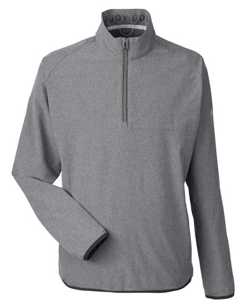 Puma Golf Men's Coastal Woven Quarter-Zip Pullover
