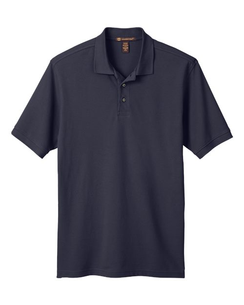 Harriton Men's Tall Cotton Pique Polo