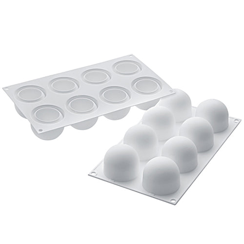 Silikomart SF192 Silicone Baking Mold Truffles120 8 Cavities