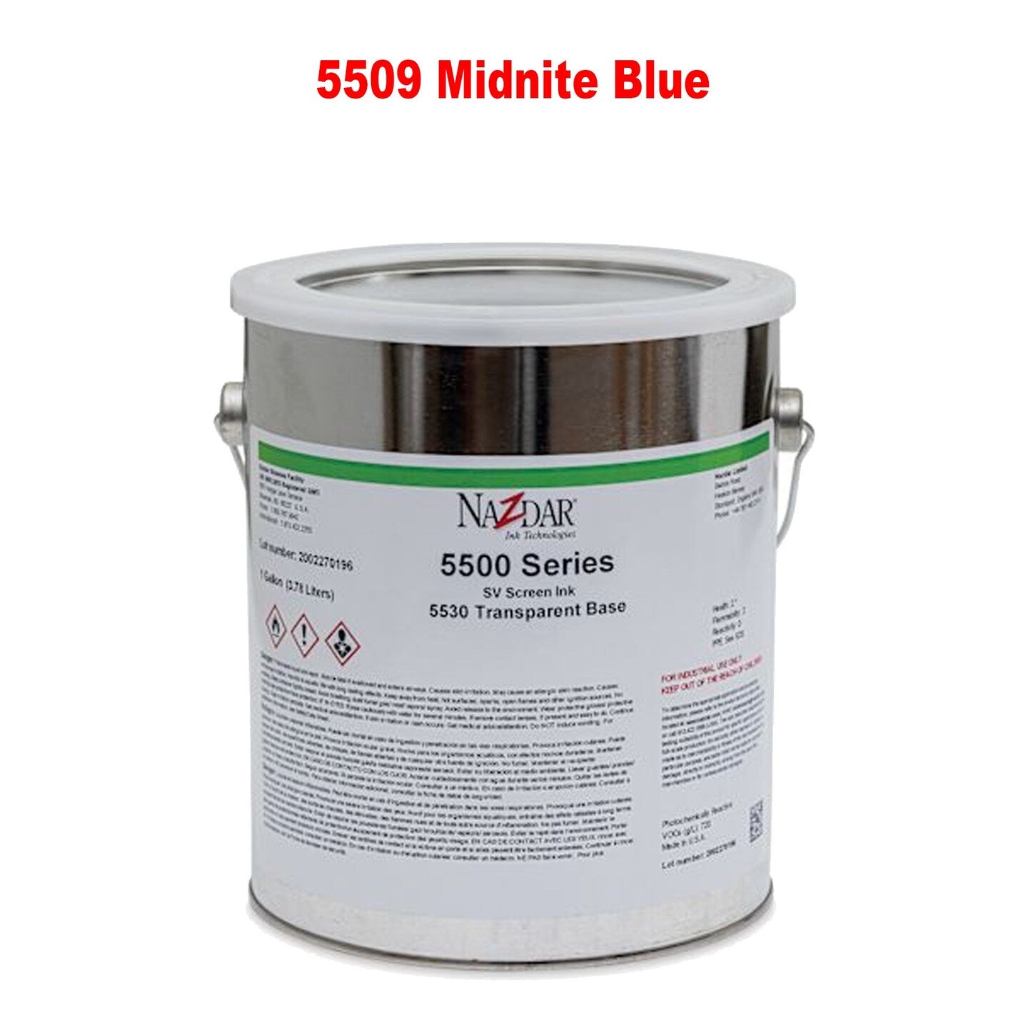 Nazdar Flat Poster Screen Ink