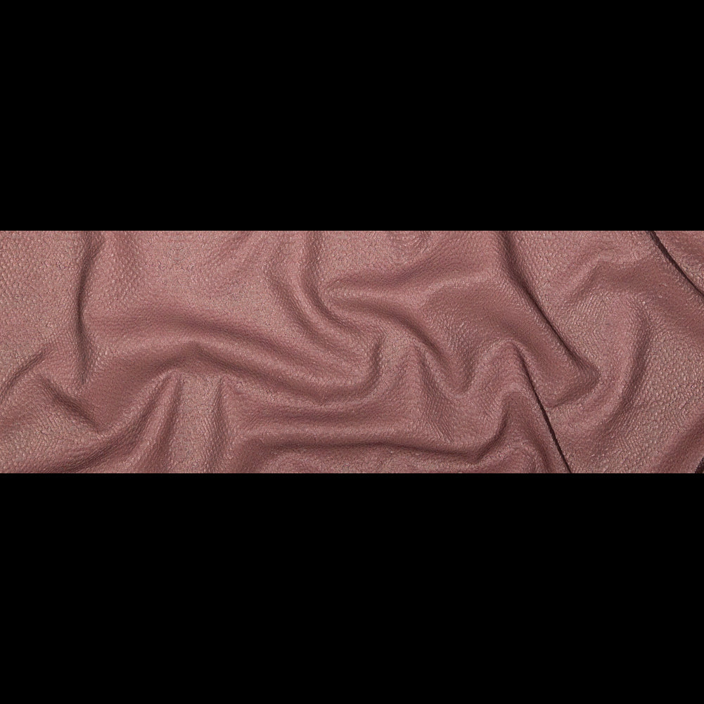 Metallic Wine Striped Bubble Wrap Organza Brocade