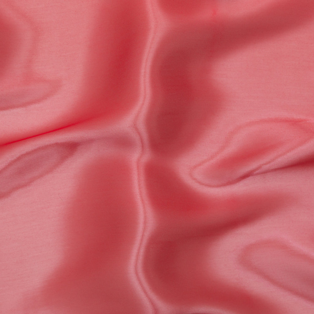 Satin-Faced Twill Organza - Luminous Red - Anise Collection