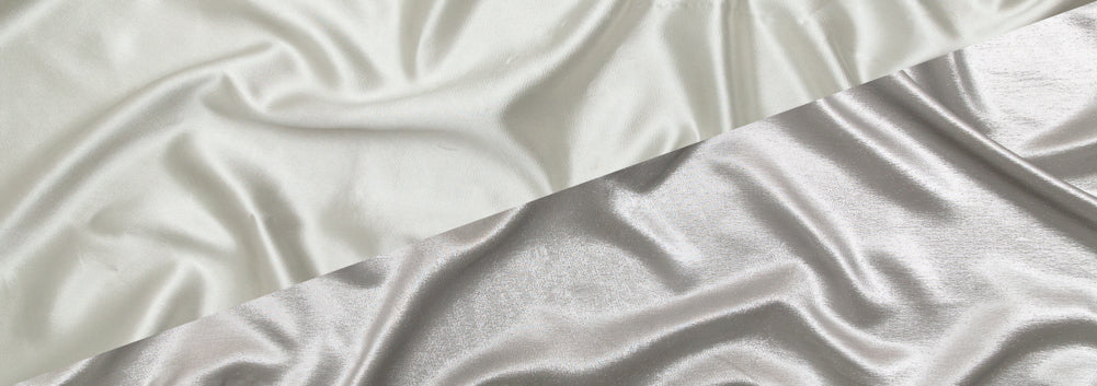 Metallic Luxury Lame - Silver - Meriden Collection