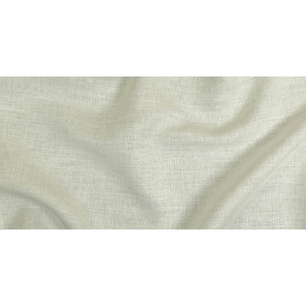 White Heavyweight Linen Woven