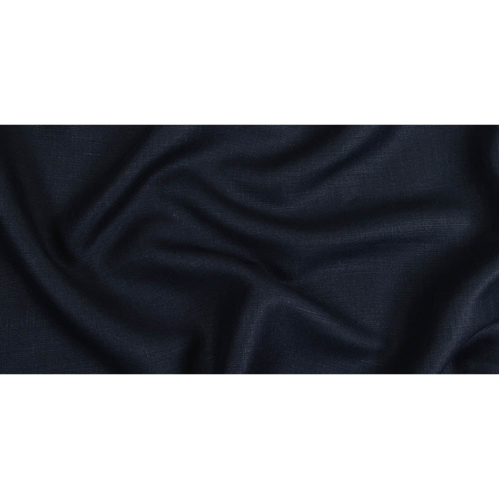 Navy Heavyweight Linen Woven