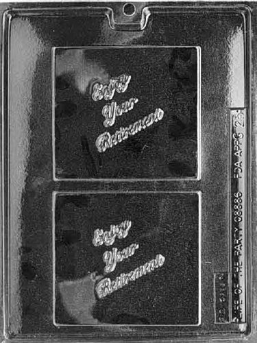 Retirement Chocolate Gift Card Mold - LPG025