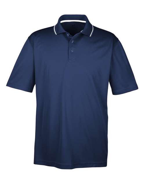 UltraClub Men's Cool & Dry Sport Two-Tone Polo