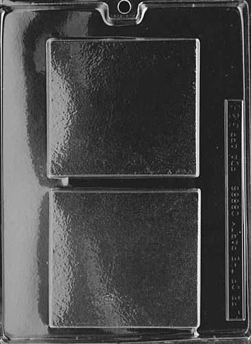 Plain Square Box Gift Card Chocolate Mold - LPG026