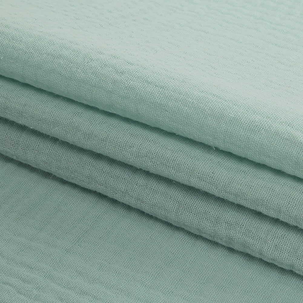 Double Cotton Gauze - Dark Mint - Talamanca Collection