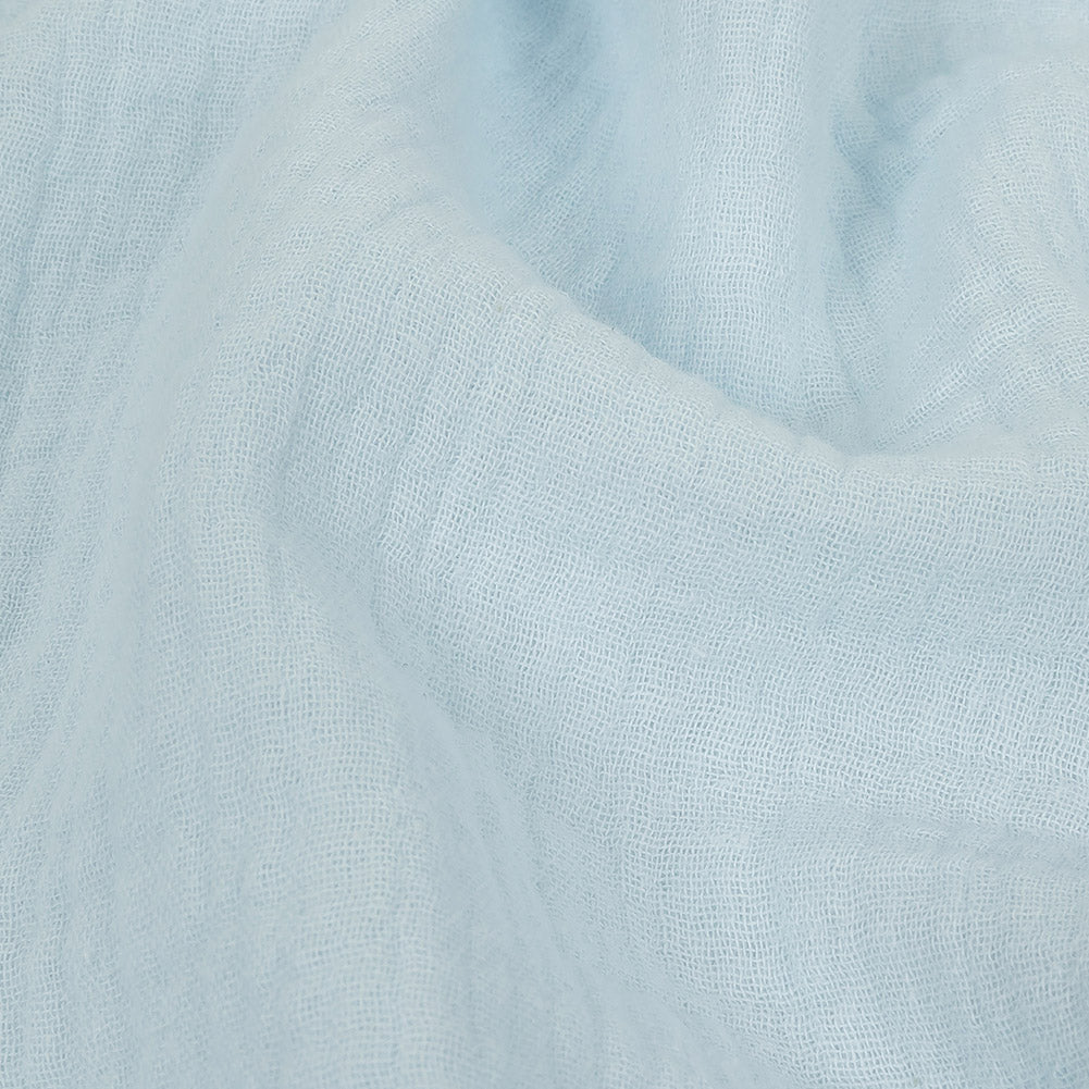Double Cotton Gauze - Light Blue - Talamanca Collection